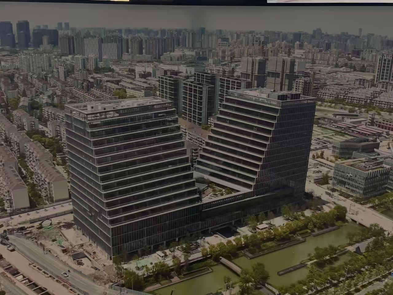 网易大厦外观鸟瞰